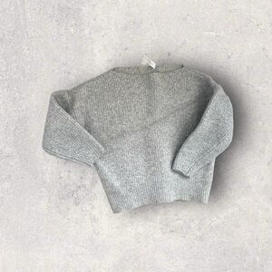 Kids cashmere grey sweater